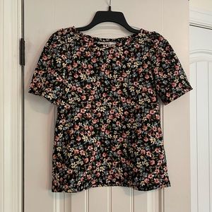 Loft Floral Blouse, NWT, Small Petite, Gorgeous!!